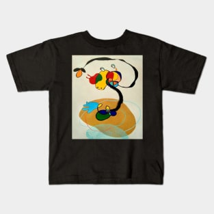 Pause Acrylic on canvas Kids T-Shirt